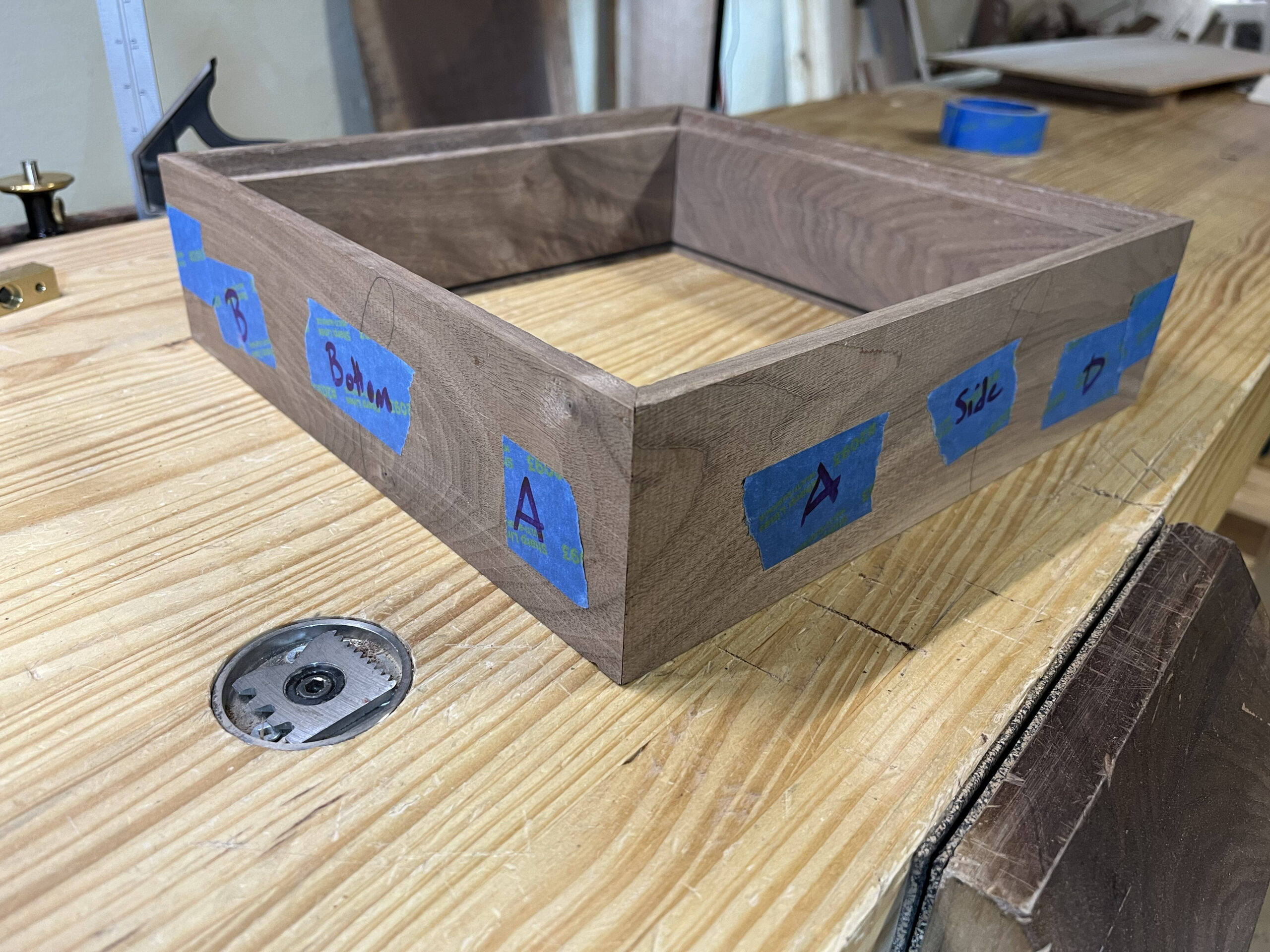 Making a Shadow Box using Hand Tools